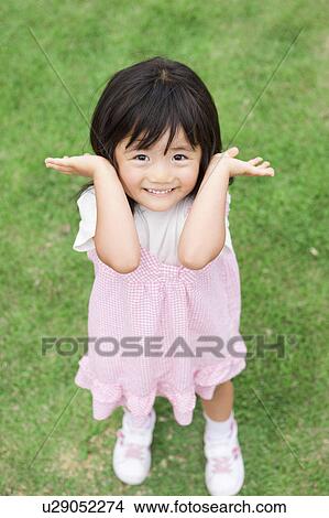 Girl Spreading Hands View Large Photo Image Picture - Girl Spreading Hands. Fotosearch