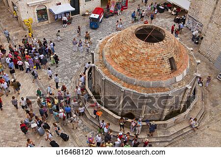 High Angle View of Big Onofrio's Fountain View Large Photo Image Stock Image - High Angle View of Big Onofrio's Fountain. Fotosearch