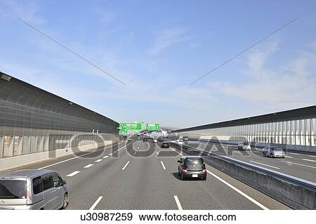 Highway, Aichi Prefecture, Japan View Large Photo Image Stock Photo - Highway, Aichi Prefecture, Japan. Fotosearch