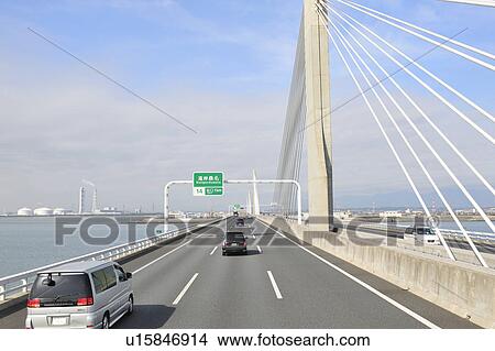 Picture - Highway, Mie Prefecture, Japan. Fotosearch