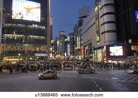 Intersection at Dusk View Large Photo Image Stock Photography - Intersection at Dusk. Fotosearch