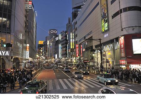 Intersection at Dusk View Large Photo Image Stock Photography - Intersection at Dusk. Fotosearch