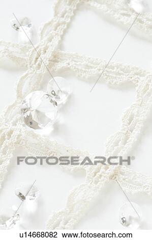 Lace and Crystal View Large Photo Image Stock Image - Lace and Crystal. Fotosearch