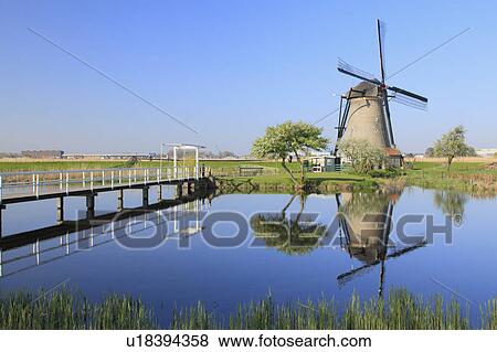 Landscape with Windmill View Large Photo Image Stock Photo - Landscape with Windmill. Fotosearch