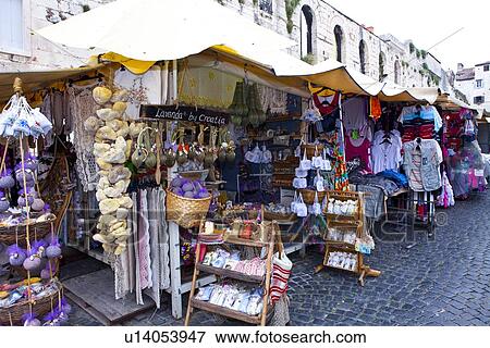 Market Near Diocletian Royal Palace View Large Photo Image Stock Photo - Market Near Diocletian Royal Palace. Fotosearch