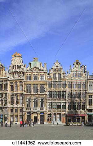 Merchant Houses at Town Square View Large Photo Image Stock Image - Merchant Houses at Town Square. Fotosearch