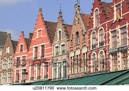 Stock Image - Merchant Houses. Fotosearch