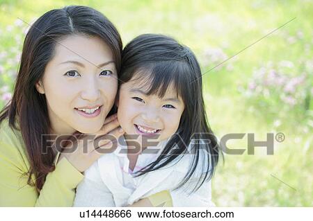 Stock Photograph - Mother and Daughter. Fotosearch