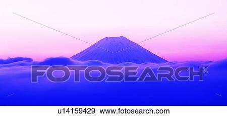 Mount Fuji Seen from Mount Shichimen View Large Photo Image Stock Photo - Mount Fuji Seen from Mount Shichimen. Fotosearch