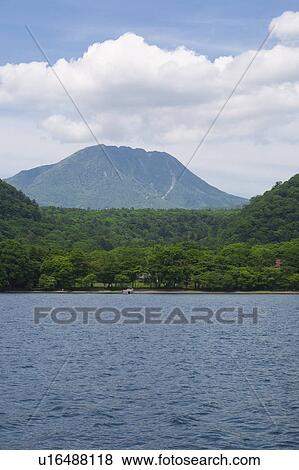 Mount Nantai and Lake Chuzenji View Large Photo Image Stock Photo - Mount Nantai and Lake Chuzenji. Fotosearch