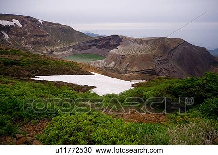 Stock Image - Mount Zao. Fotosearch