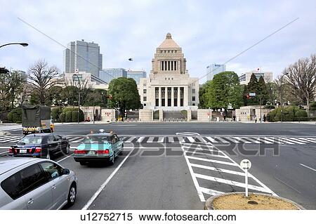 Stock Photography - National Diet Building, Tokyo Prefecture, Japan. Fotosearch