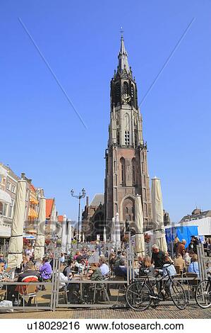 Stock Photograph - Nieuwe Kerk. Fotosearch
