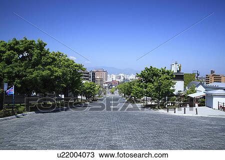 Stock Image - Nijukken-zaka. Fotosearch