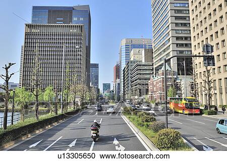 Stock Image - Otemachi. Fotosearch