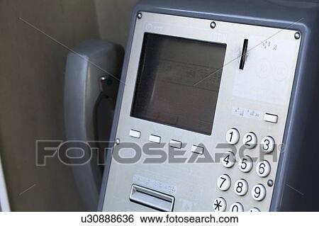 Pay Phone View Large Photo Image Stock Photograph - Pay Phone. Fotosearch