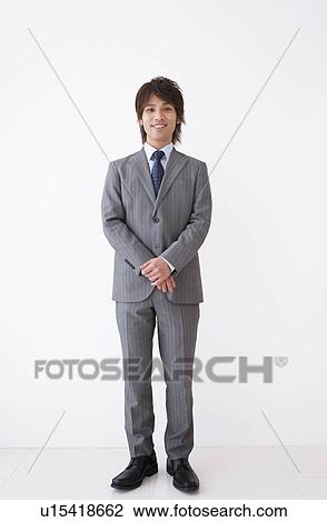 Stock Image - Portrait of a businessman. Fotosearch