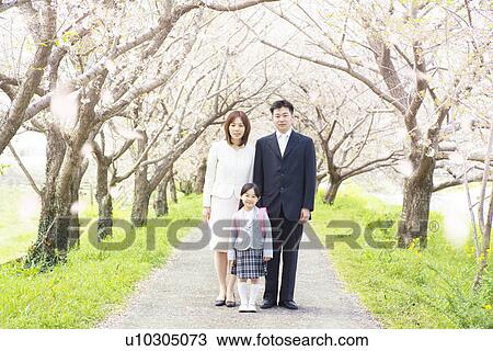 Stock Image - Portrait of family. Fotosearch