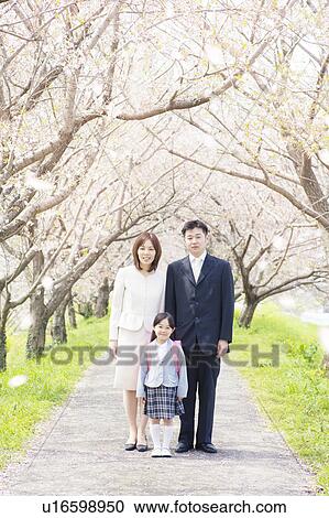 Stock Image - Portrait of family. Fotosearch