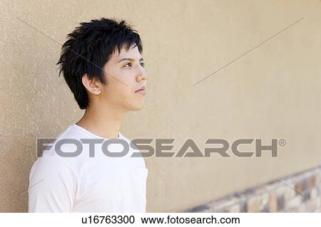 Stock Image - Portrait of Young Man. Fotosearch