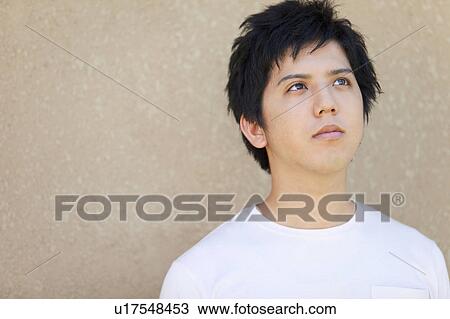 Stock Image - Portrait of Young Man. Fotosearch