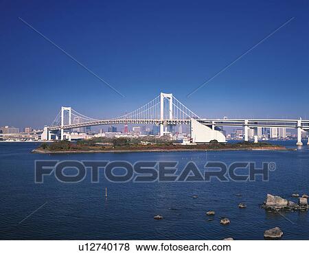 Rainbow Bridge View Large Photo Image Stock Photo - Rainbow Bridge. Fotosearch