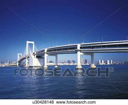 Rainbow Bridge View Large Photo Image Stock Photo - Rainbow Bridge. Fotosearch