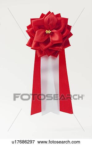 Stock Photo - Red Ribbon Bow. Fotosearch