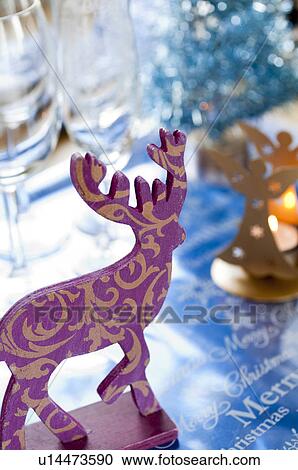 Reindeer figurine View Large Photo Image Stock Image - Reindeer figurine. Fotosearch