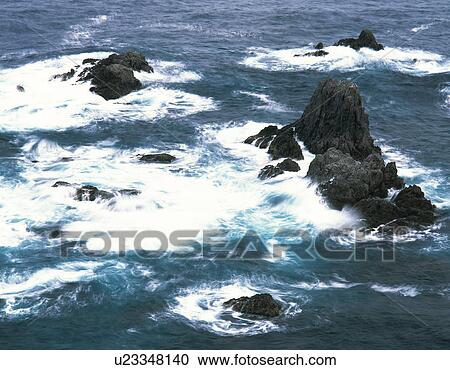 Rocks In Sea View Large Photo Image Stock Image - Rocks In Sea. Fotosearch