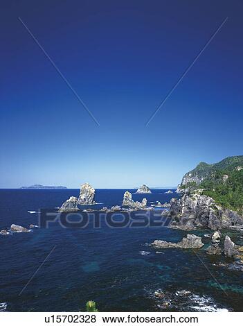 Rocky Coastline View Large Photo Image Stock Photo - Rocky Coastline. Fotosearch