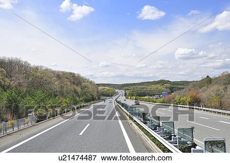 Stock Photo - San'yo Exprerssway Motorway. Fotosearch