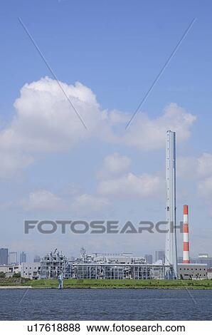 Stock Photo - Sewage Treatment Plant. Fotosearch