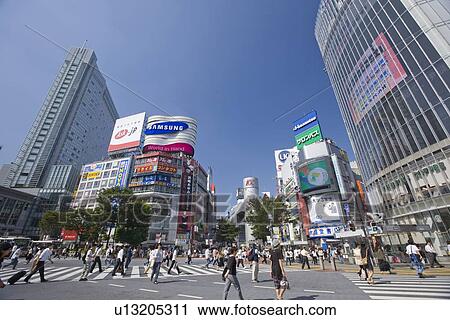 Stock Image - Shibuya Station. Fotosearch
