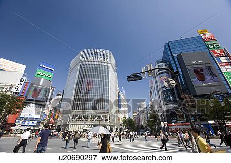 Stock Photo - Shibuya Station. Fotosearch