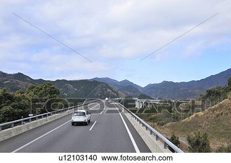 Shin-Meishin Expressway View Large Photo Image Stock Image - Shin-Meishin Expressway. Fotosearch