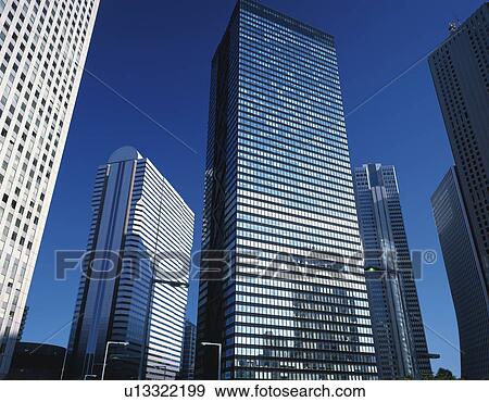Stock Photo - Shinjuku Skyscrapers. Fotosearch