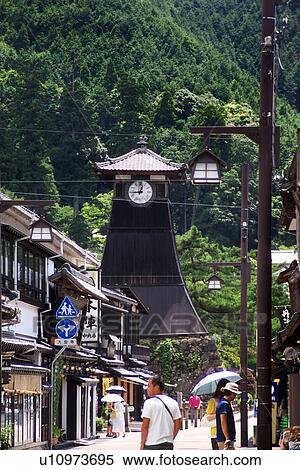 Shinkoro Clock Tower View Large Photo Image Stock Photography - Shinkoro Clock Tower. Fotosearch