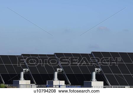 Solar Panels View Large Photo Image Stock Photo - Solar Panels. Fotosearch