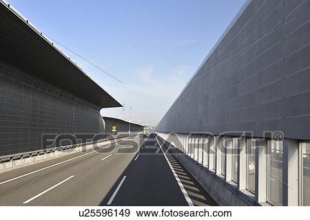 Soundproof wall along the highway, Aichi Prefecture, Japan View Large Photo Image Stock Photo - Soundproof wall along the highway, Aichi Prefecture, Japan. Fotosearch