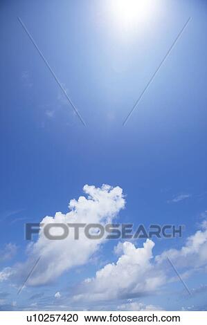 Stock Image - Sun in Sky. Fotosearch