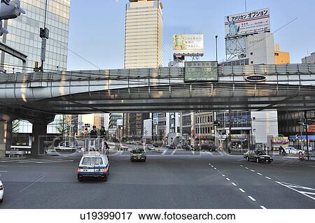 Tameike Crossing View Large Photo Image Stock Photo - Tameike Crossing. Fotosearch