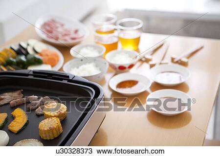 Stock Image - Teppanyaki. Fotosearch