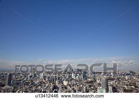 Stock Photograph - Tokyo Cityscape. Fotosearch