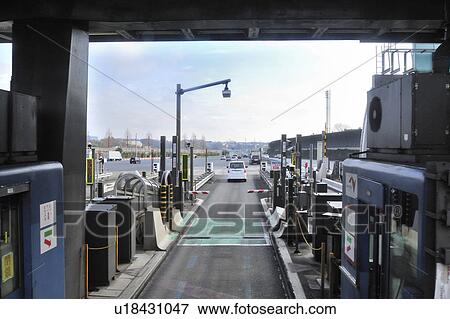 Stock Photo - Toll booth, Kanagawa Prefecture, Japan. Fotosearch