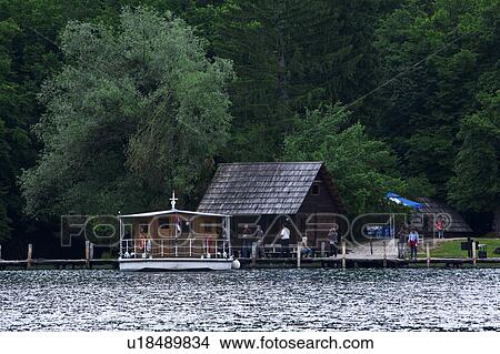 Tourists at Plitvice Lakes National Park View Large Photo Image Picture - Tourists at Plitvice Lakes National Park. Fotosearch