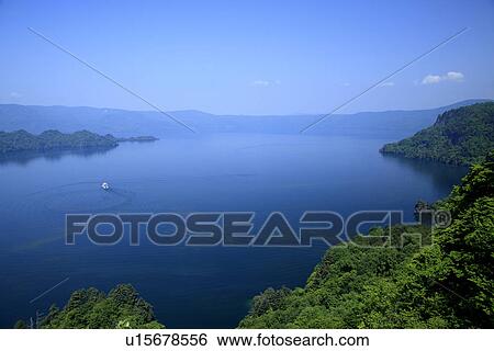 Towada lake View Large Photo Image Stock Photograph - Towada lake. Fotosearch