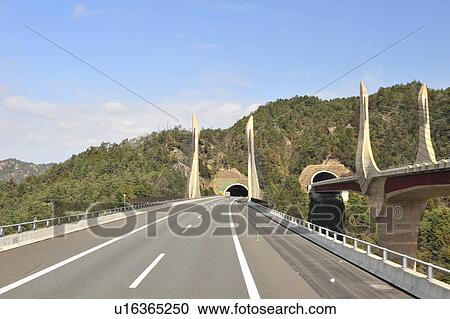 Tunnel and Omi Otori Bridge View Large Photo Image Stock Image - Tunnel and Omi Otori Bridge. Fotosearch