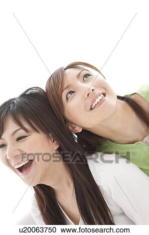 Two Female Friends View Large Photo Image Stock Image - Two Female Friends. Fotosearch