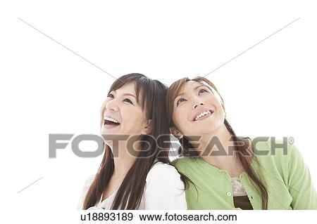 Two Female Friends View Large Photo Image Stock Photo - Two Female Friends. Fotosearch